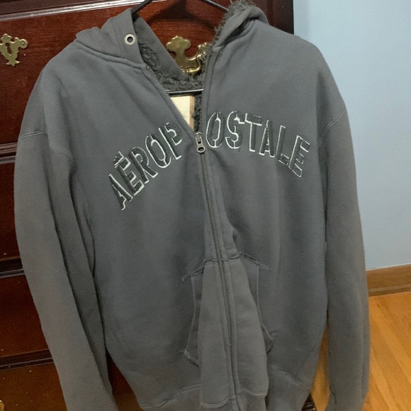 Aeropostale Jackets & Coats Mens Fur Lined Hoodie Poshmark